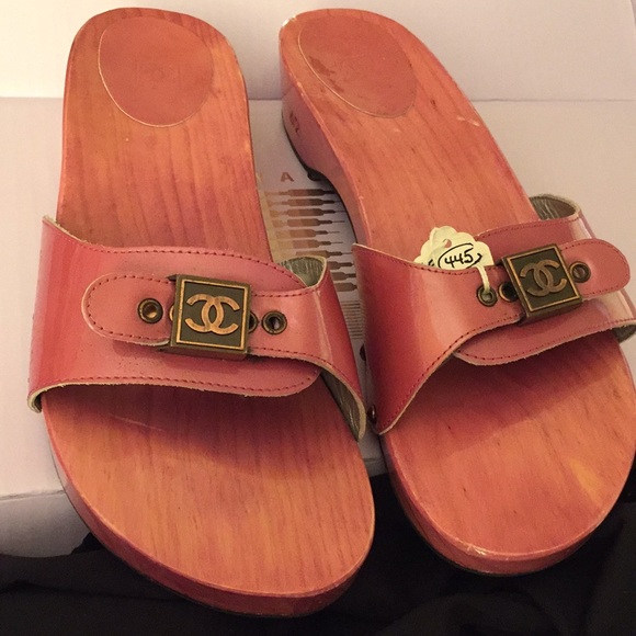 CHANEL Shoes - Vintage CHANEL slides